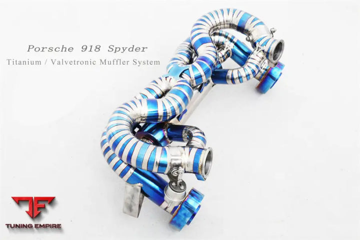 PORSCHE 918 SPYDER CAT DOWNPIPE WITH MUFFLER