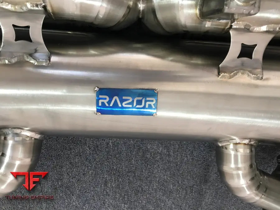 PORSCHE 918 SPYDER TITANIUM VALVETRONIC EXHAUST SYSTEM