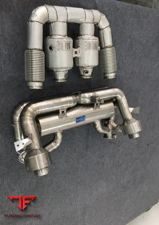 PORSCHE 918 SPYDER TITANIUM VALVETRONIC EXHAUST SYSTEM