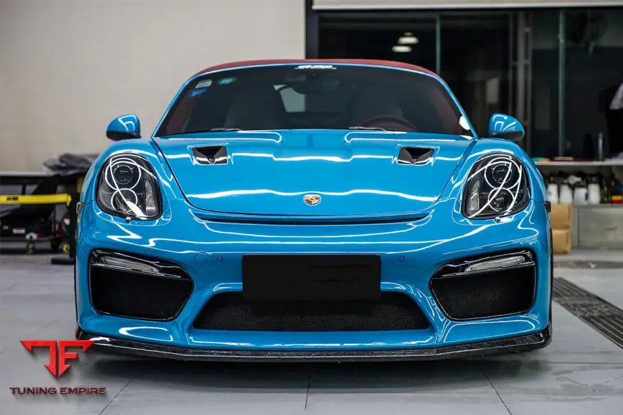 PORSCHE 981 / BOXSTER & CAYMAN GT4 STYLE FRONT BUMPER BSD