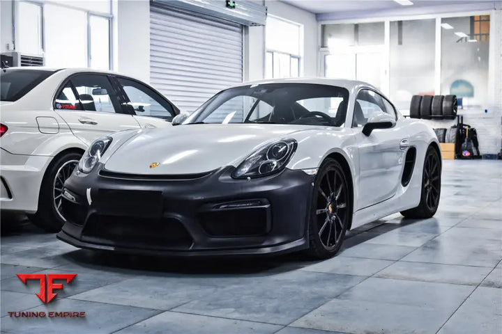 PORSCHE 981 / BOXSTER & CAYMAN GT4 STYLE FRONT BUMPER BSD