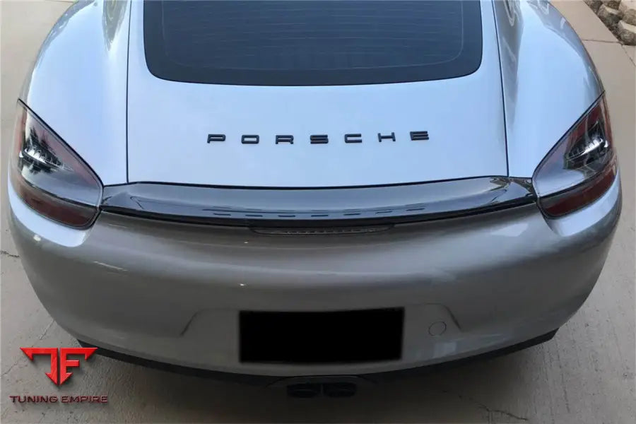 PORSCHE 981 / BOXSTER & CAYMAN SPY STYLE SPOILER WING BSD
