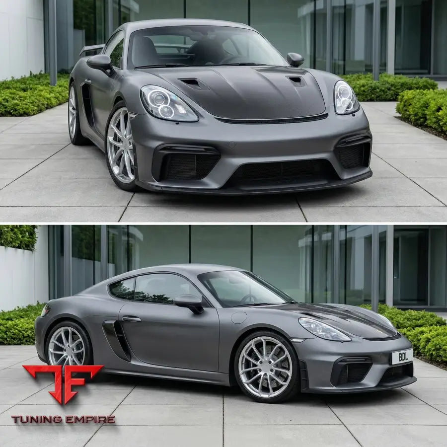 PORSCHE 981 UPGRADE TO 718 GT4 STYLE BODY KIT