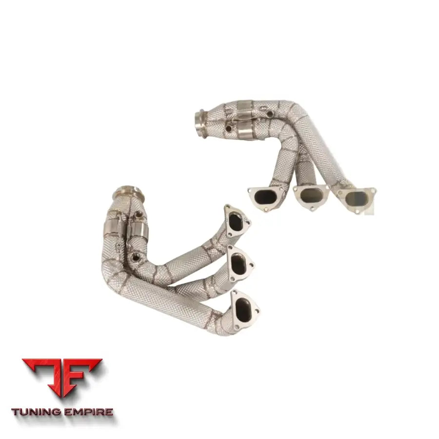 PORSCHE 991.1 991.2 GT3 RS 3.8L STAINLESS STEEL RAZOR EXHAUST MANIFOLD