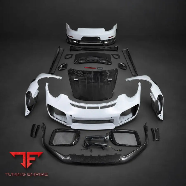 PORSCHE 991.1 / 991.2 TURBO UPGRADE TO GT2 RS CARBON BODY KIT