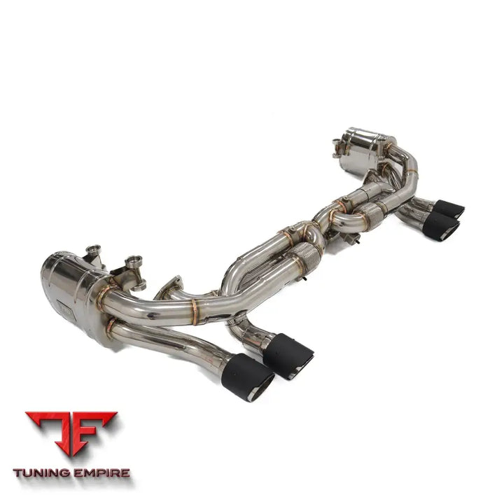 PORSCHE 991.1 CARRERA S 4 4S STAINLESS STEEL CATBACK RAZOR EXHAUST WITH MUFFLER VALVE