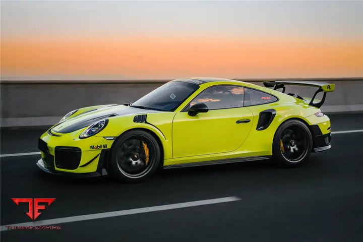 PORSCHE 991 / TURBO S GT2RS STYLE CARBON FIBER QUARTER PANEL SIDE SCOOPS BSD