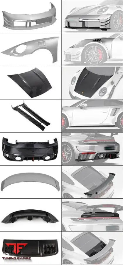 PORSCHE 992 TURBO S CARBON FIBER KIT
