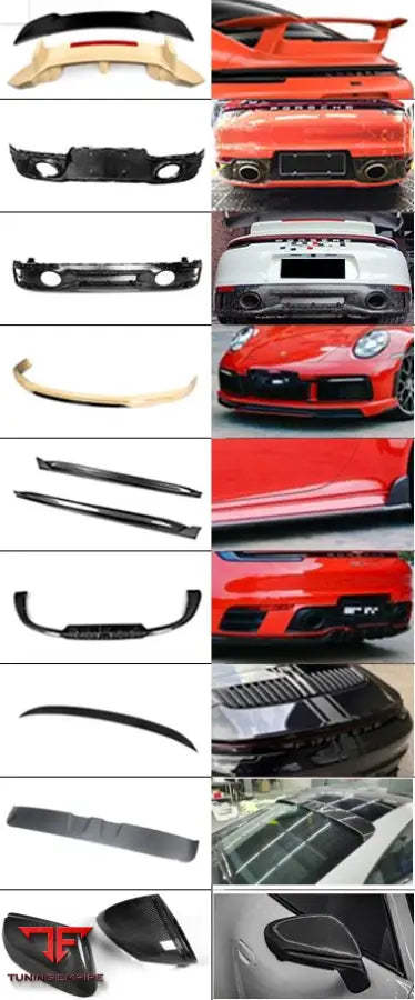 PORSCHE 992 CARBON FIBER PARTS