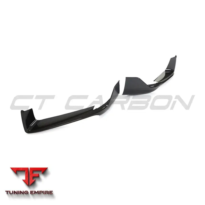 PORSCHE 992 CARRERA 2018-2024 CARBON FIBRE CORNER SPLITTERS - CT CARBON