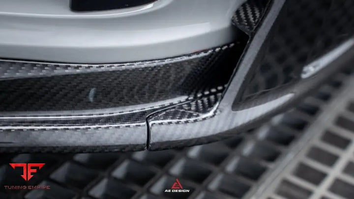 PORSCHE 992 CARRERA 4 S 4S SPORT PACKAGE AE FRONT SPLITTER - Front Lip
