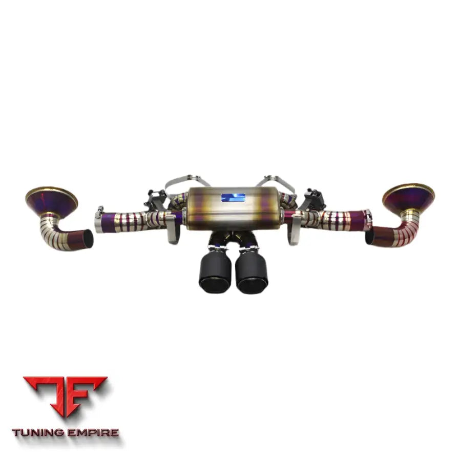 PORSCHE 911 992 GT3 4.0 TITANIUM CATBACK EXHAUST SYSTEM 2017-2023