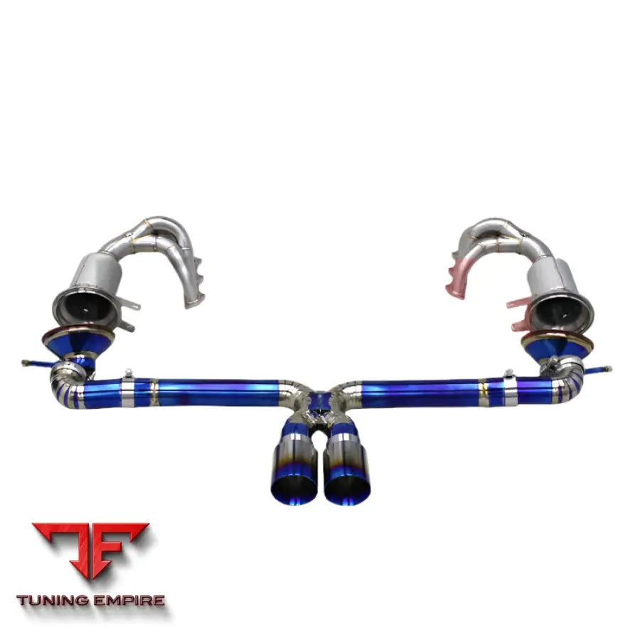 PORSCHE 911 992 GT3 RS 4.0 DOWNPIPE TITANIUM EXHAUST SYSTEM 2017-2023