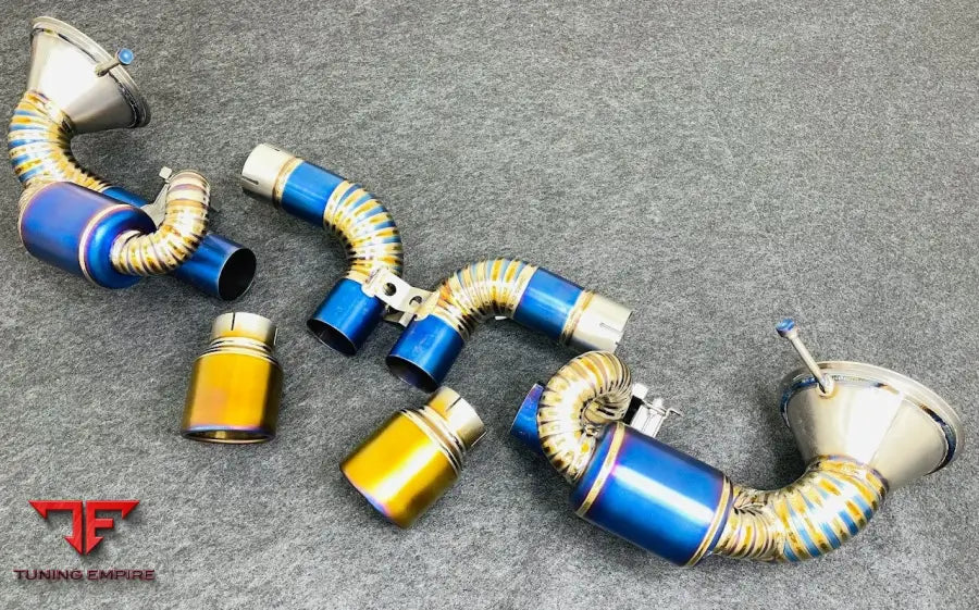 PORSCHE 992 GT3/RS 4.0 TITANIUM VALVETRONIC CATBACK SYSTEM