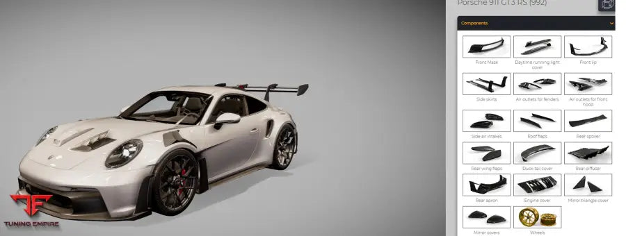 PORSCHE 992 GT3 RS CARBON FIBER PARTS