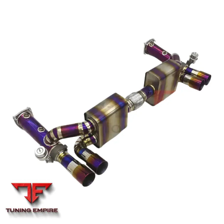 PORSCHE 911 996 TURBO CATBACK EXHAUST SYSTEM 1997-2005