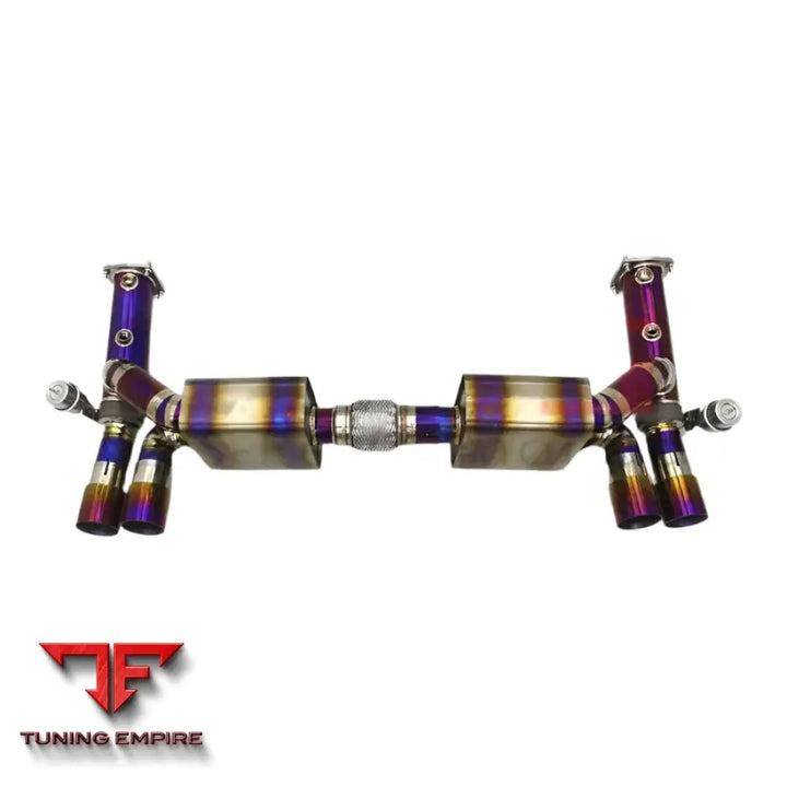 PORSCHE 911 996 TURBO CATBACK EXHAUST SYSTEM 1997-2005