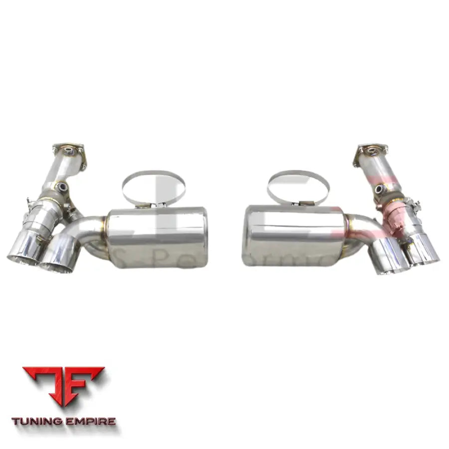 PORSCHE 911 997/997.1 TURBO 3.6 CATBACK EXHAUST STEEL ESCAPE SYSTEM 2004-2012