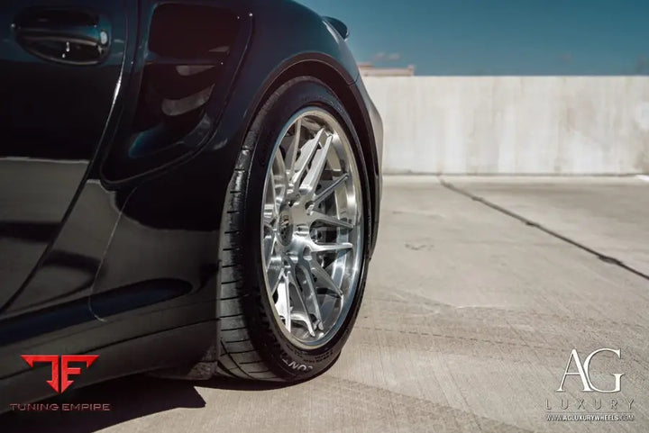 Porsche 997 Carrera Turbo on custom forged wheels