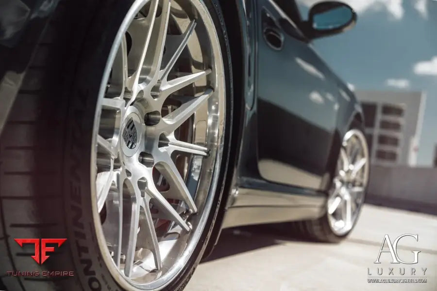 Porsche 997 Carrera Turbo on custom forged wheels