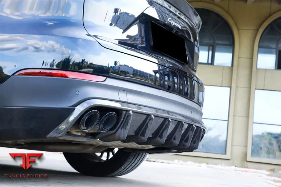 PORSCHE 9Y0.1 CAYENNE S & E-HYBRID OD STYLE REAR LIP BSD