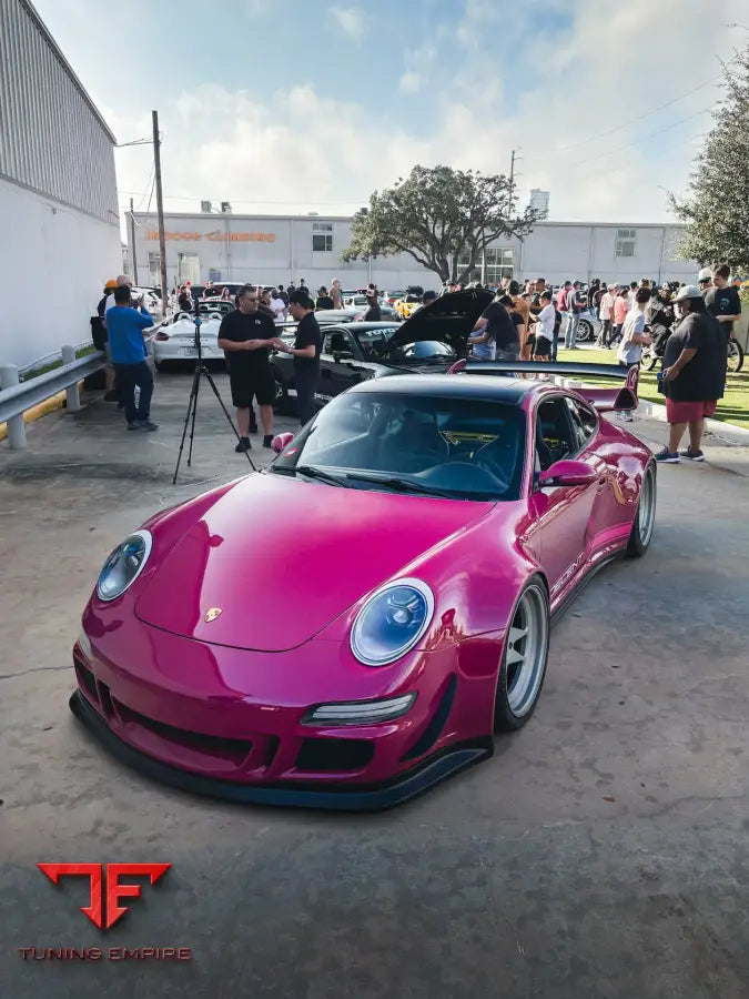 PORSCHE BODY KIT AND FORGED WHEELS-06