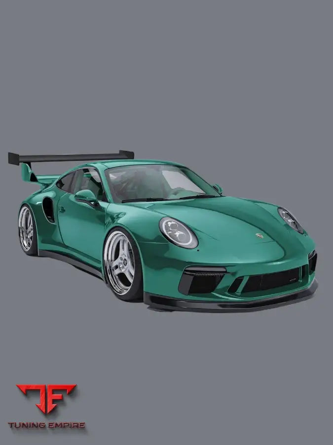 PORSCHE BODY KIT AND FORGED WHEELS-08