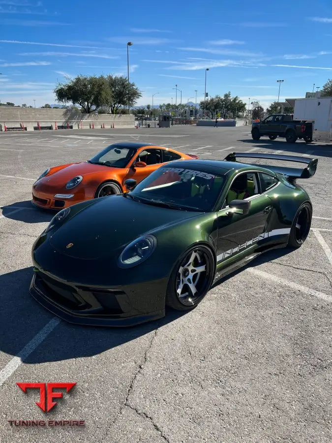 PORSCHE BODY KIT AND FORGED WHEELS-13