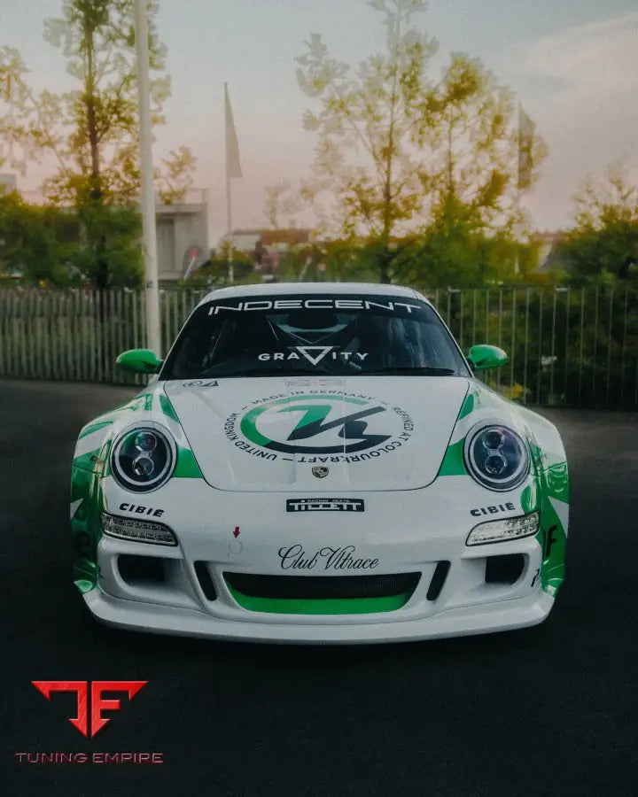 PORSCHE BODY KIT AND FORGED WHEELS-26