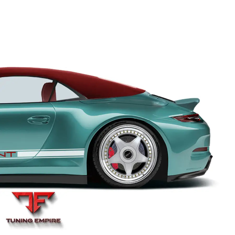 PORSCHE BODY KIT AND FORGED WHEELS-32