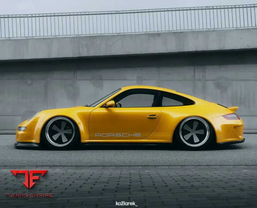 PORSCHE BODY KIT AND FORGED WHEELS-48