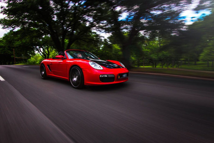 PORSCHE BOXSTER on custom forged wheels
