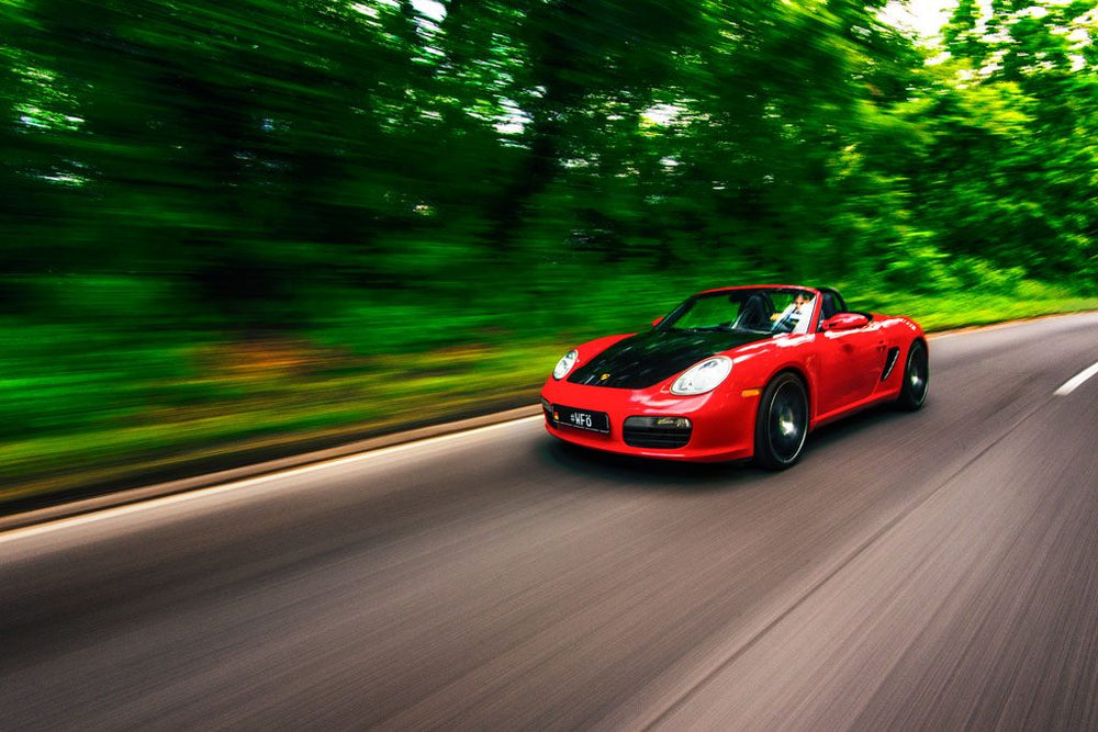 PORSCHE BOXSTER on custom forged wheels