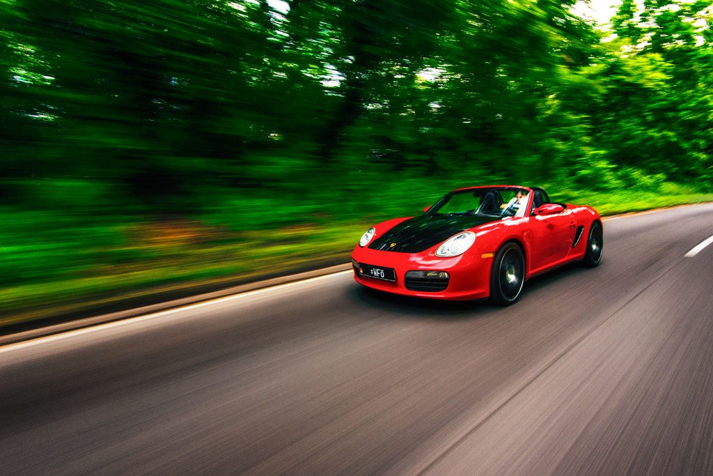 PORSCHE BOXSTER on custom forged wheels