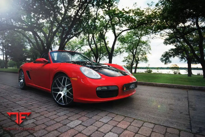 PORSCHE BOXSTER on custom forged wheels