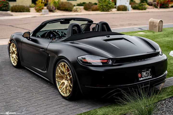 PORSCHE BOXSTER GTS on custom forged wheels