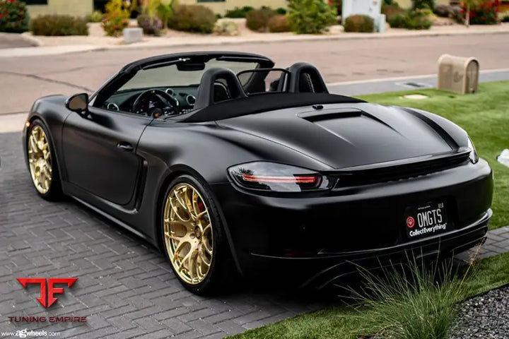 PORSCHE BOXSTER GTS on custom forged wheels