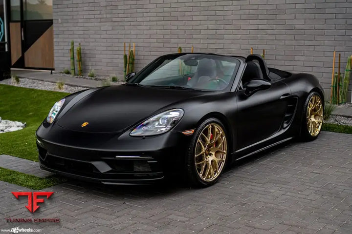PORSCHE BOXSTER GTS on custom forged wheels