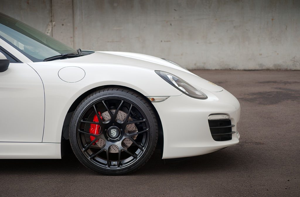 PORSCHE BOXSTER S 981 on custom forged wheels