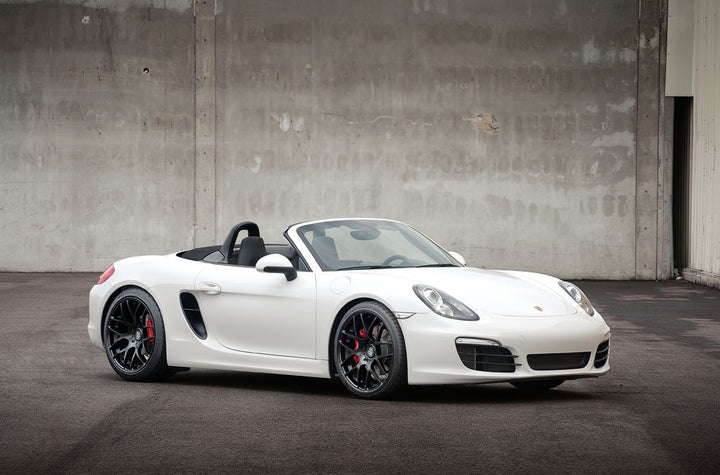 PORSCHE BOXSTER S 981 on custom forged wheels