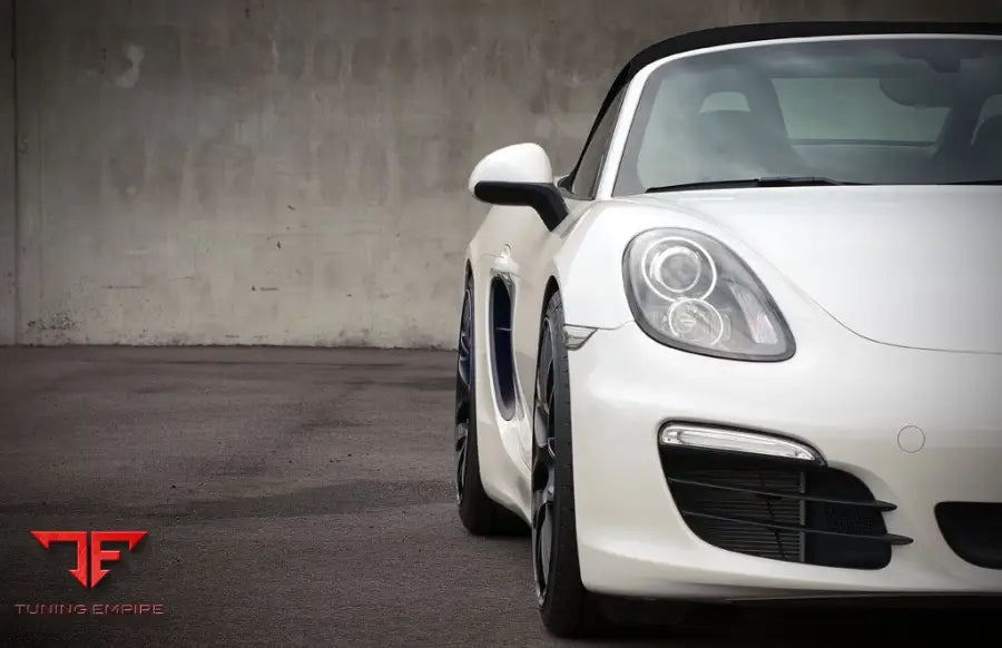 PORSCHE BOXSTER S 981 on custom forged wheels