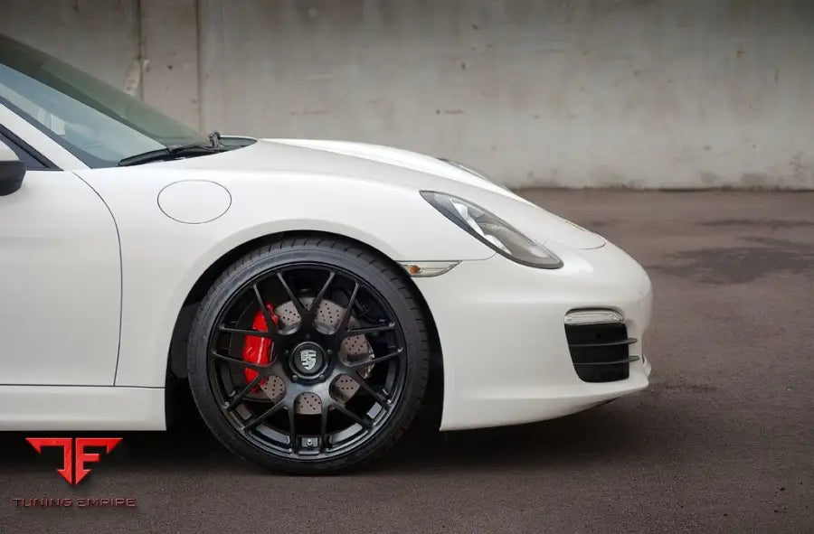 PORSCHE BOXSTER S 981 on custom forged wheels