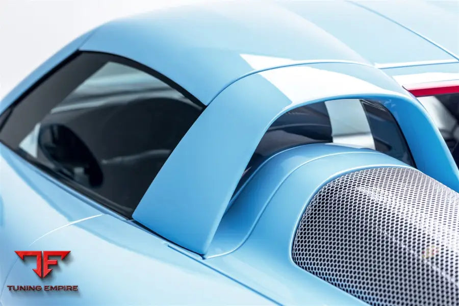 PORSCHE CARRERA GT FORGED WHEELS AND EXHAUST SYSTEM