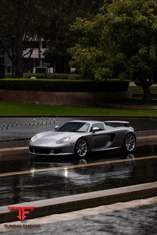 PORSCHE CARRERA GT FORGED WHEELS AND EXHAUST SYSTEM