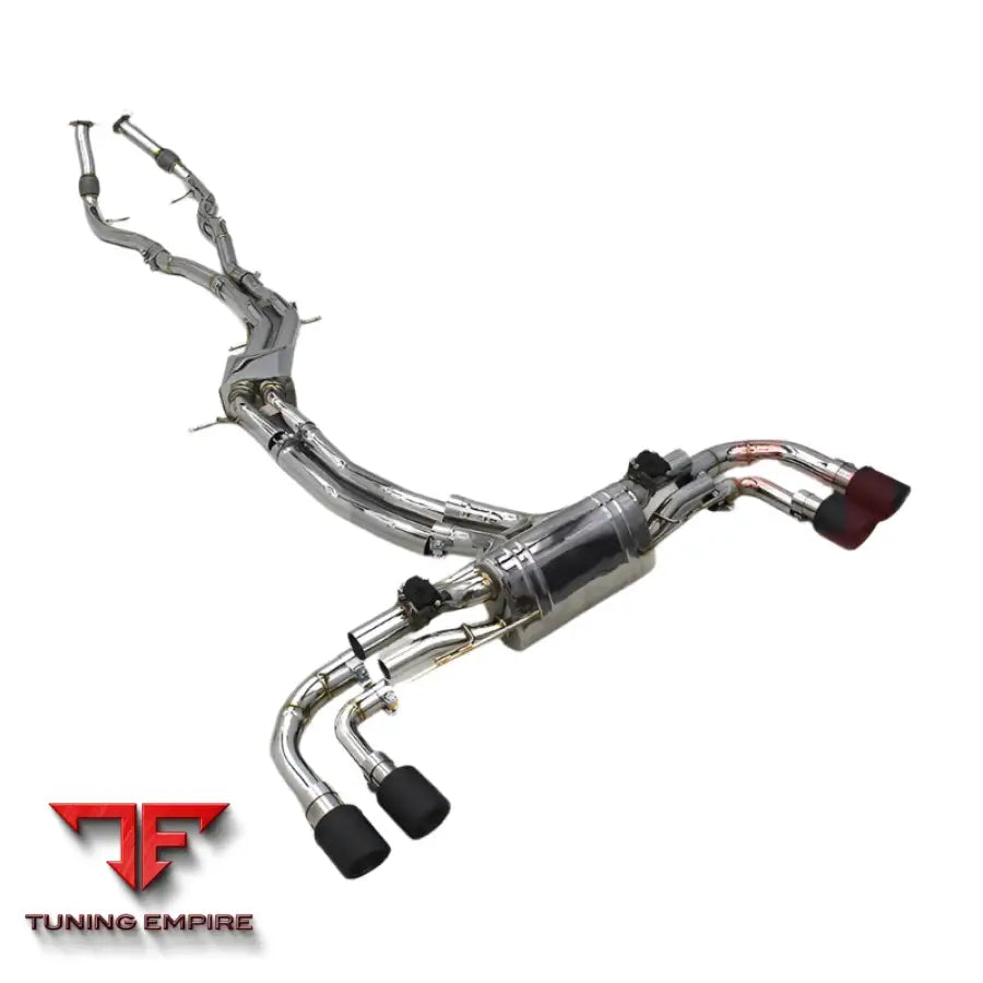 PORSCHE CAYENNE 4.8 TITANIUM ESCAPE CATBACK EXHAUST SYSTEM 2010-2016