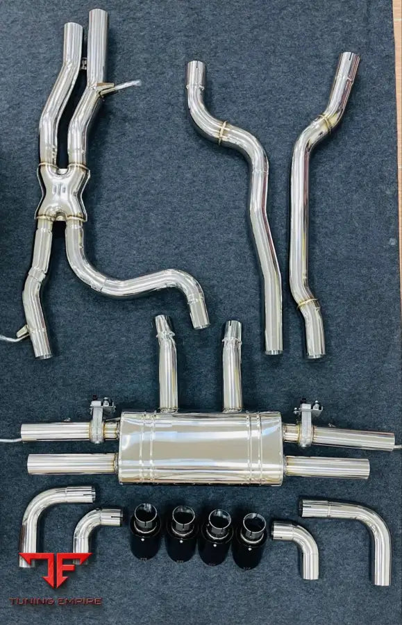 PORSCHE CAYENNE 957 V8 4.8 STAINLESS VALVETRONIC CATBACK SYSTEM