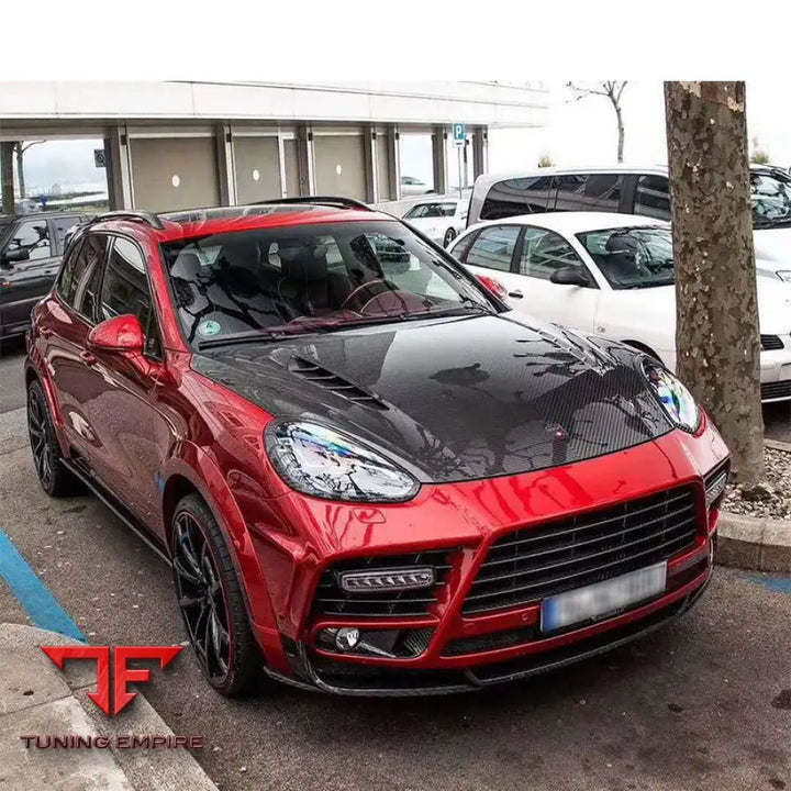PORSCHE CAYENNE 958.2 MS-STYLE CARBON FIBER HOOD
