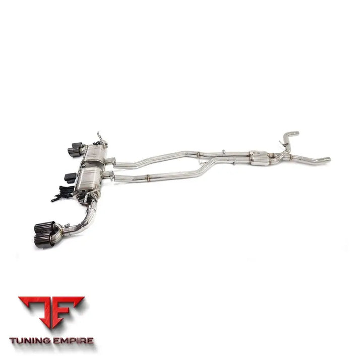 PORSCHE CAYENNE 958 3.0T STAINLESS STEEL CATBACK RAZOR EXHAUST WITH MUFFLER VALVE