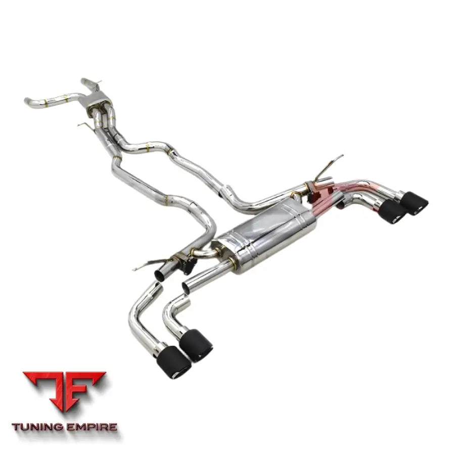 PORSCHE CAYENNE 958 4.8 STAINLESS STEEL CATBACK EXHAUST 2010-2016