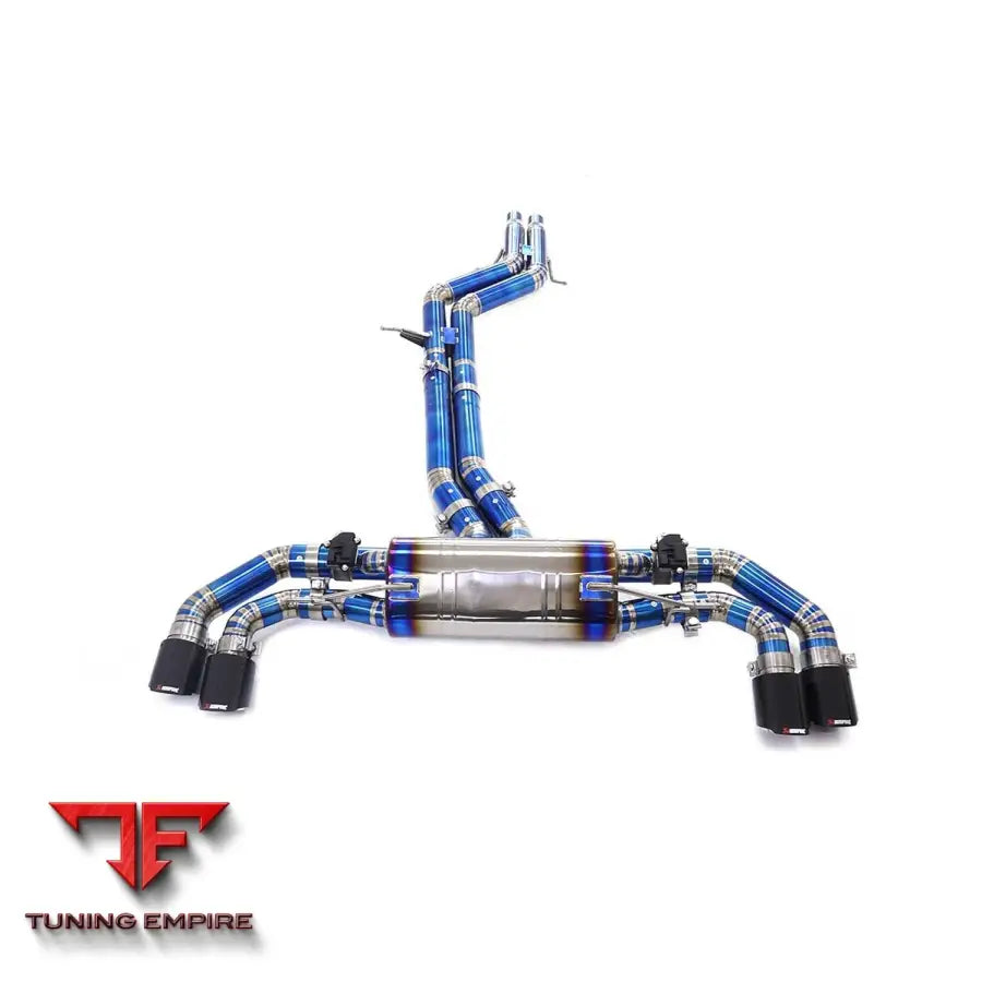 PORSCHE CAYENNE 9Y0 2.9T VALVETRONIC TITANIUM PIPE RAZOR EXHAUST WITH MUFFLER VALVE